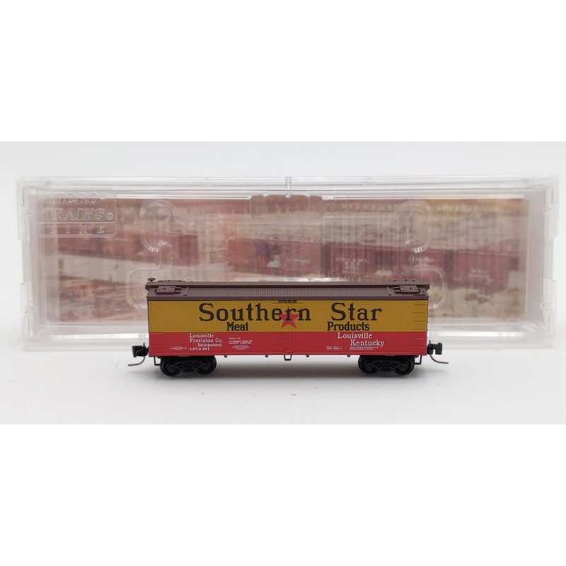 Micro-Trains 51800180 Z Southern Star LPCX 40′ Wood-Sheathed Ice Reefer #207 EX/Box
