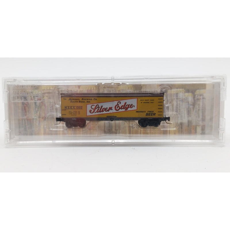 Micro-Trains 51800240 Z Scale Muessel Brewing Co. 40′ Wood Reefer #1002 LN/Box