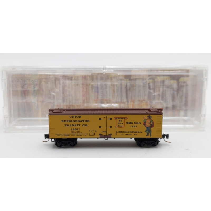 Micro-Trains 51800320 Z Heilman Brewery 40′ Wood Refrigerator Car #19511 EX/Box