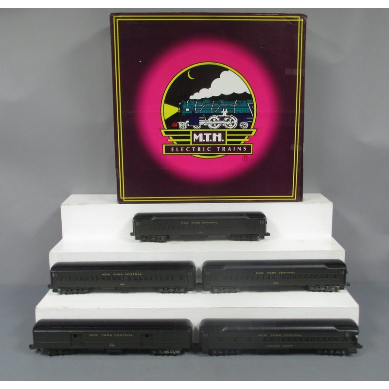 MTH 20-4019 O Gauge New York Central 70′ Madison Passenger 5-Car Set LN/Box