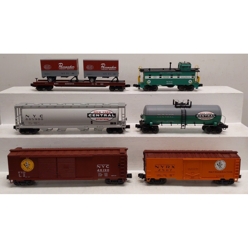 MTH 20-90017 O New York Central Premier Freight Car Set (Set of 6) LN