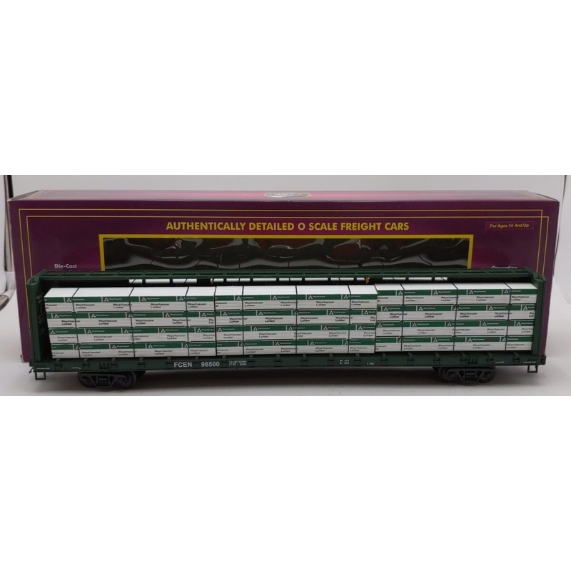 MTH 20-98656 Florida Central Center Beam Flat Car #96500 NIB