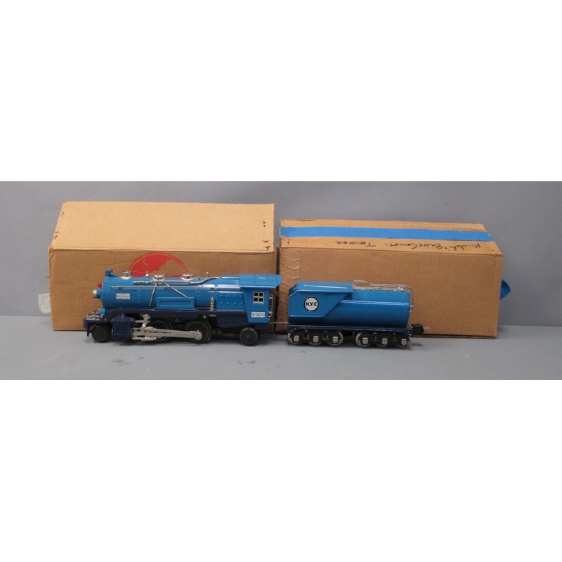 MTH 263 O Gauge New York Central Steam Locomotive & Tender EX/Box
