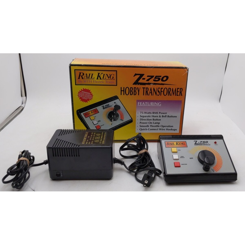 MTH Z-750 Transformer & Controller EX/Box