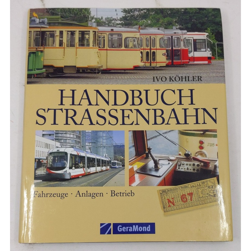 andbuch Straenbahn Hardcover Book By Ivo Khler EX