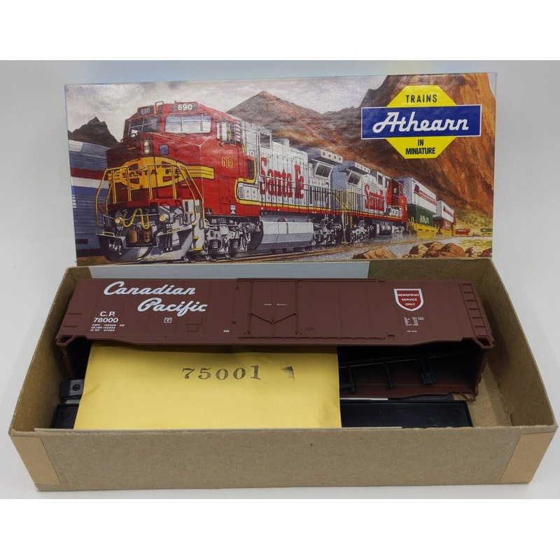 Athearn 05262 HO Scale 50′ CP Newsprint Plug Door Box Car Kit