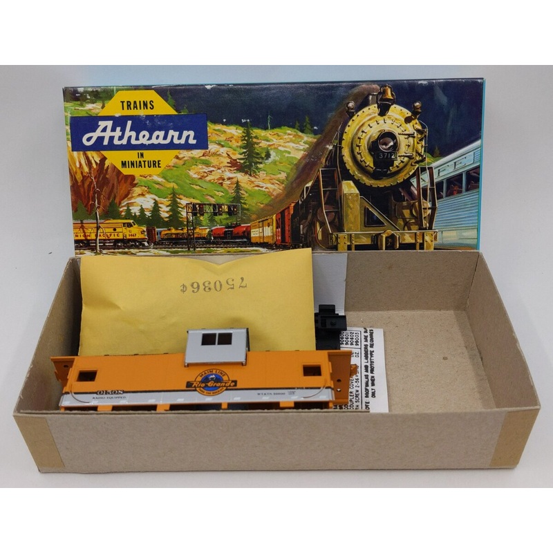 Athearn 2206 HO Denver & Rio Grande Caboose Kit