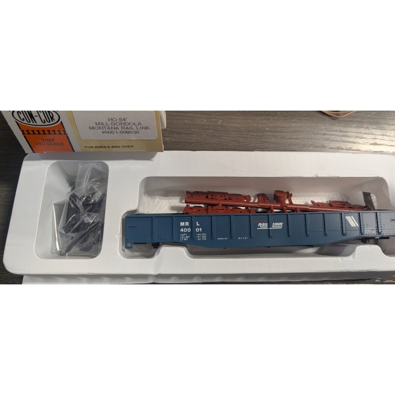 Con-Cor 0001-009030 HO Scale Montana Rail Link Gondola #40001 Kit