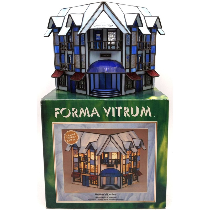 Forma Vitrum 11320 Vitreville Collection Thompson’s Drug Store LN/Box