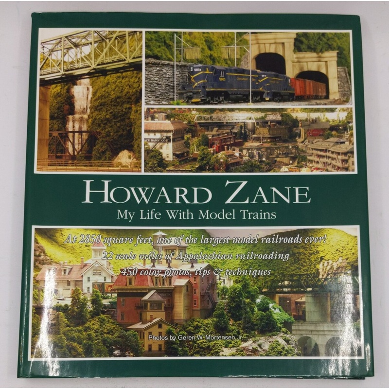 Howard Zane: My Life with Model Trains Hardcover Book By Howard Zane EX