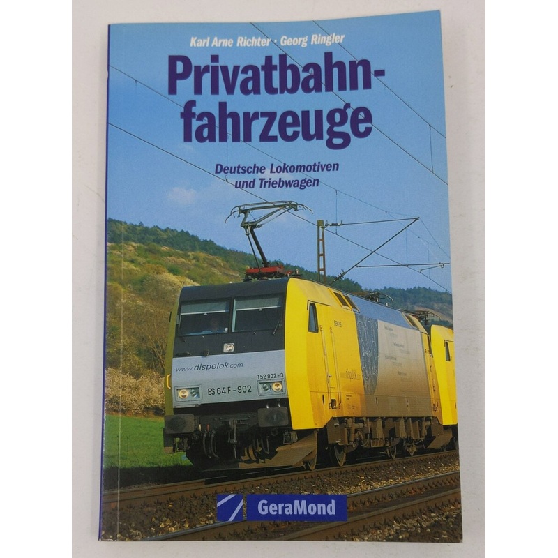 Privatbahnfahrzeuge Paperback Book By Karl-Arne Richter EX