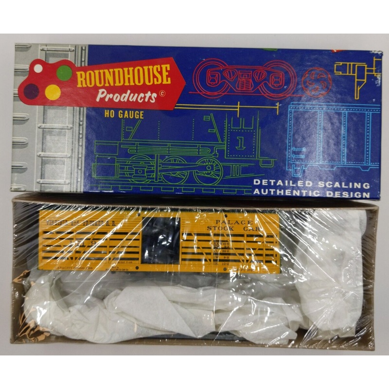 Roundhouse 3004 HO Scale V&T 36′ Stock Car Kit