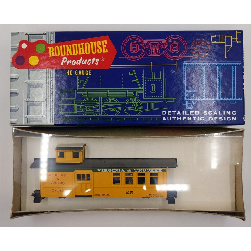 Roundhouse 3008 V & T #25 DROVER SIDE DOOR CABOOSE Kit