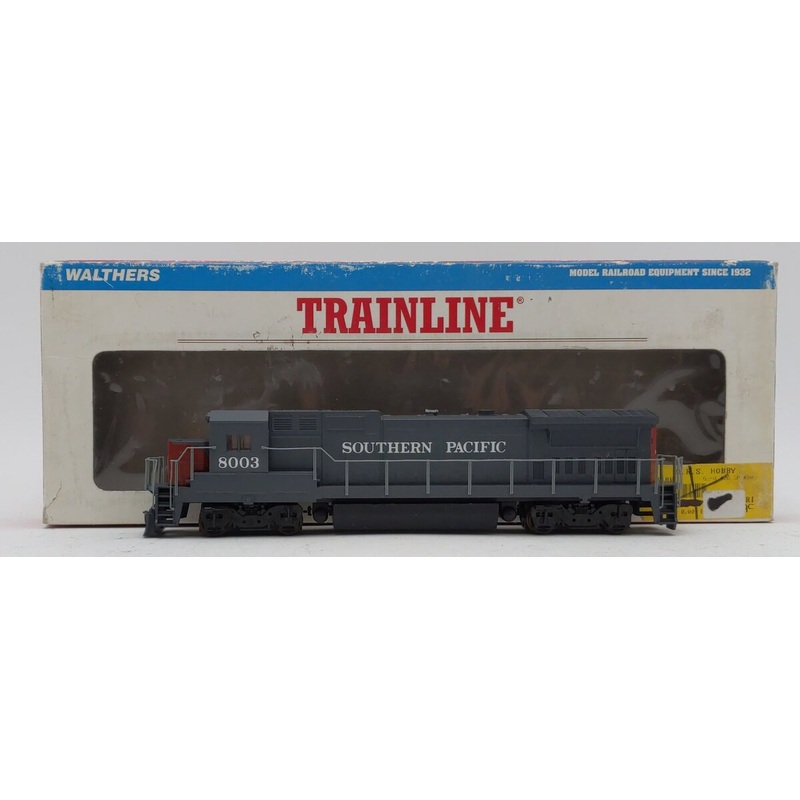 Walthers 931-180 HO Scale Southern Pacific GE-8 40B Diesel Locomotive #8003 VG/Box