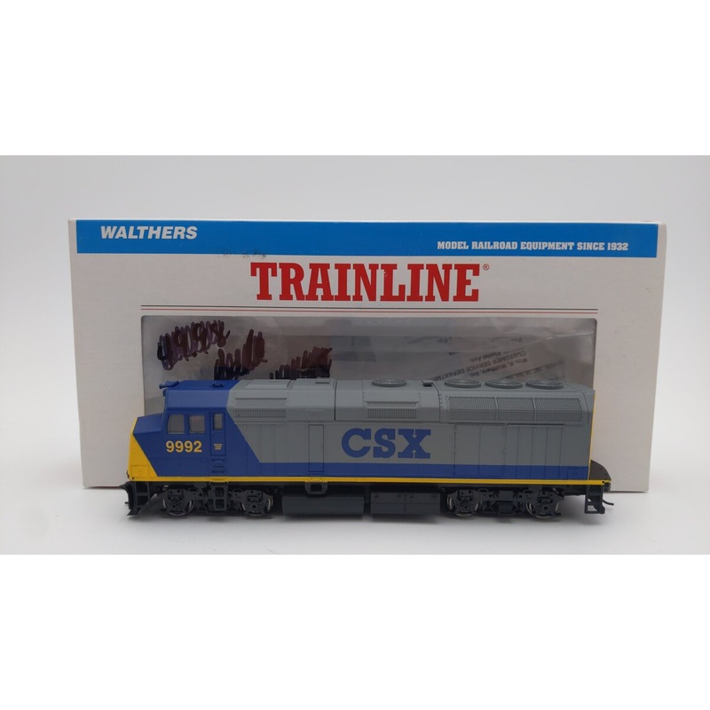 Walthers 931-320 HO Scale CSX Diesel Locomotive #9992 EX/Box