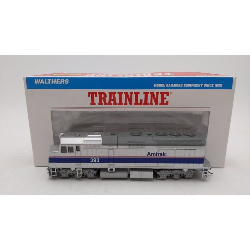 Walthers 931-322 HO Scale Amtrak Ph.IV EMD F40PH Diesel Locomotive #393 EX/Box