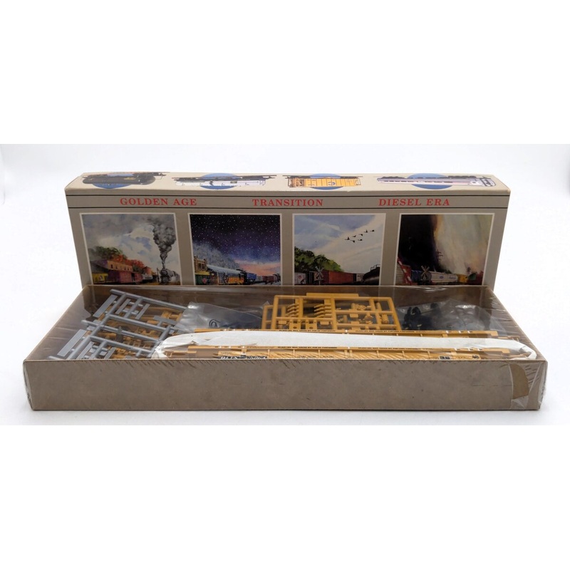 Walthers 932-3902 HO 70′ Thrall Double Stack Car TTX #25064 Kit (Set of 3) EX/Box