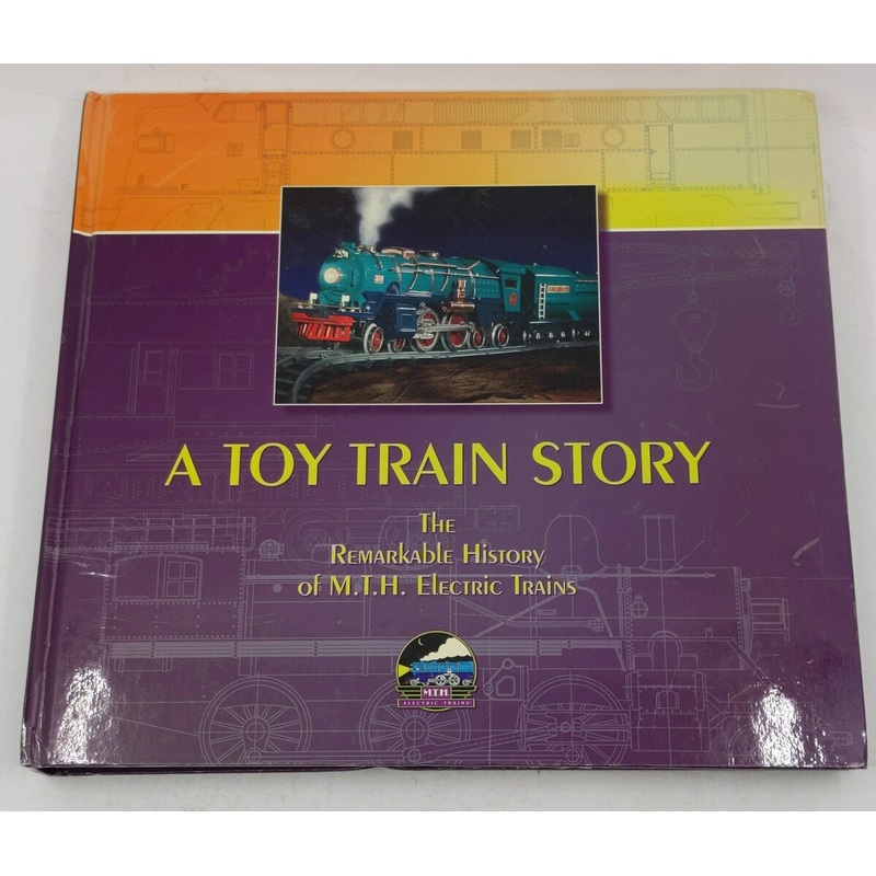 A Toy Train Story Hardcover Book By Jacqueline Chaverini Allen VG