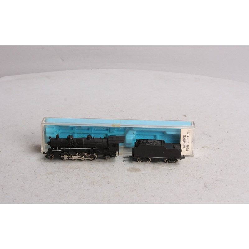 Atlas 2180 N Scale Undecorated 2-8-2 Mikado Steam Locomotive & Tender LN/Box