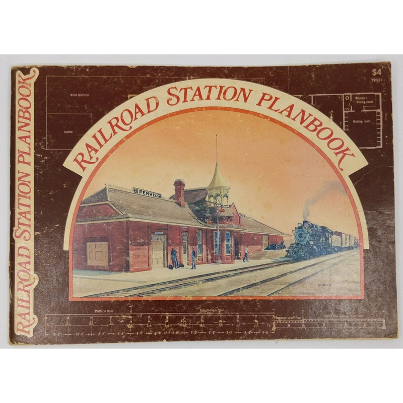 Railroad Station Planbook Paperback Book By Harold A. Edmonson, Richard V. F…