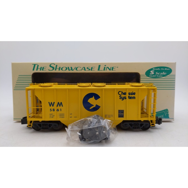 S-Helper 00013 S Scale PS-2 Chessie WM 2-Bay Hopper EX/Box