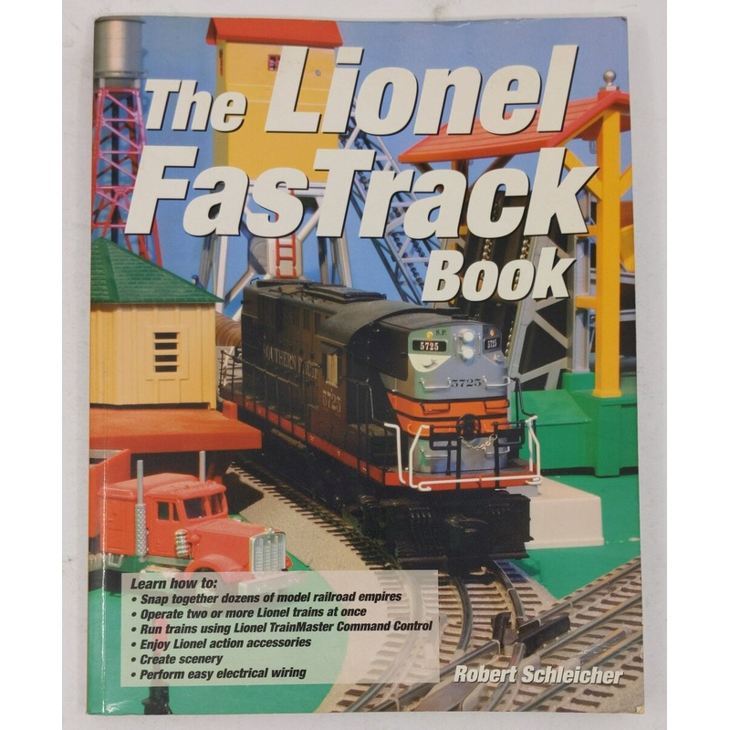 The Lionel FasTrack Book Paperback Book By Robert Schleicher VG
