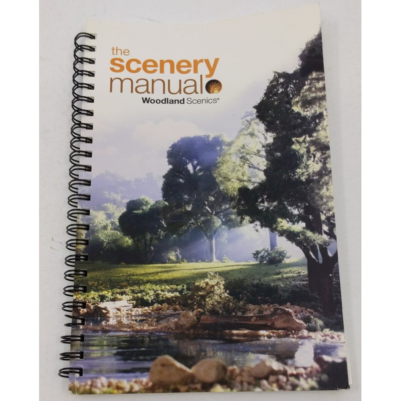 The Scenery Manual Paperback Book Spiral Bound By Woodland Scenics LN