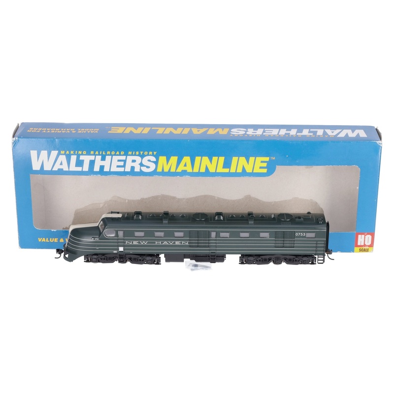 Walthers 910-9111 HO New Haven Alco DL-109 Diesel Locomotive #0753 LN/Box