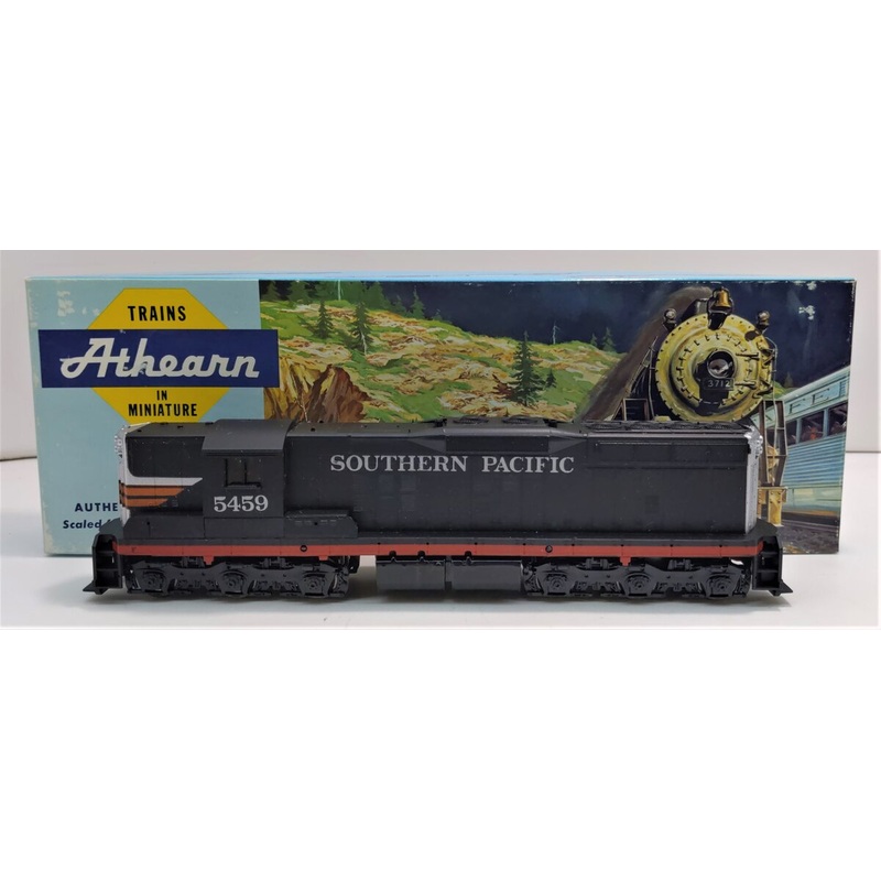 Athearn 3807 HO Southern Pacific Black Widow SD9 Powered Diesel Locomotive #5459 NIB