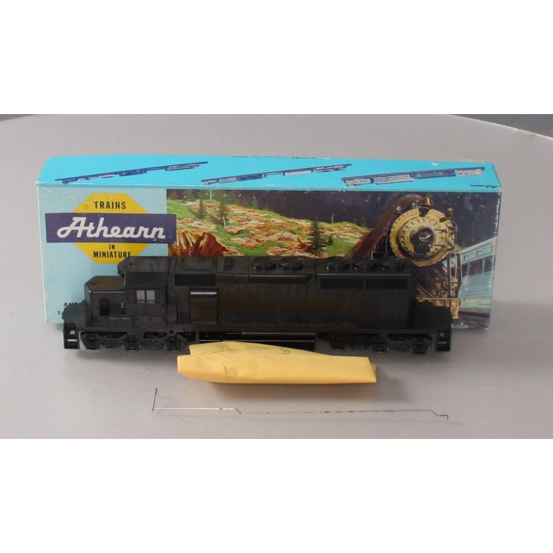 Athearn 4400 HO Undecorated SD40-2 Powered Diesel Locomotive NIB