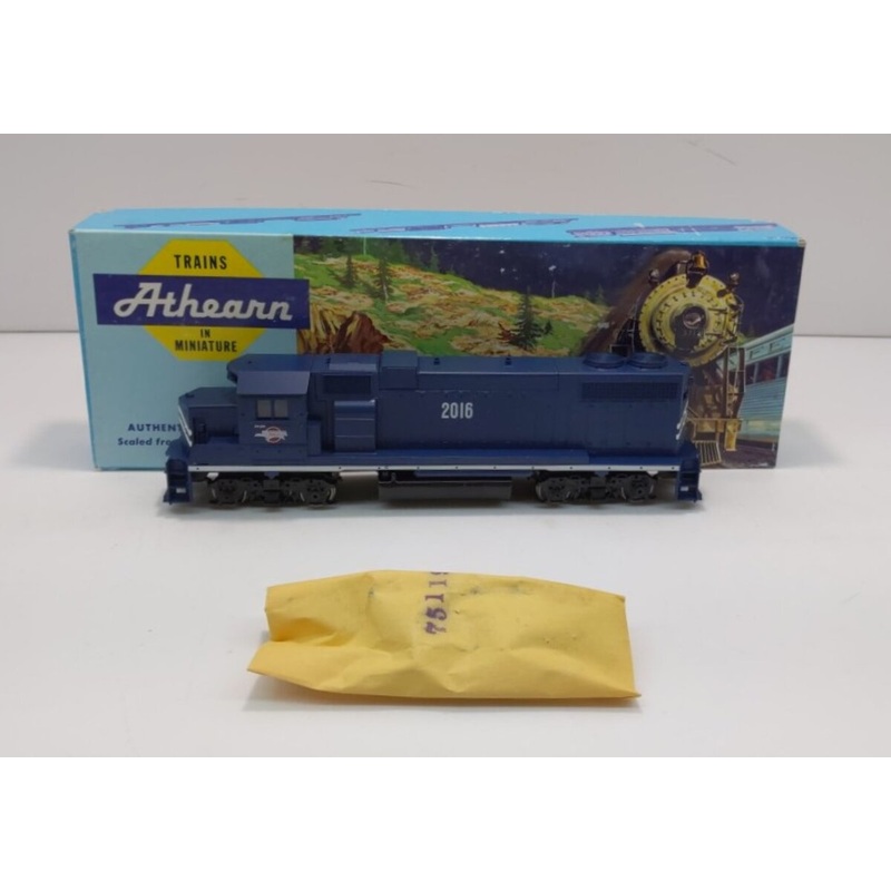 Athearn 4605 HO Scale Mopac GP38-2 Powered Diesel Locomotive #2016 NIB