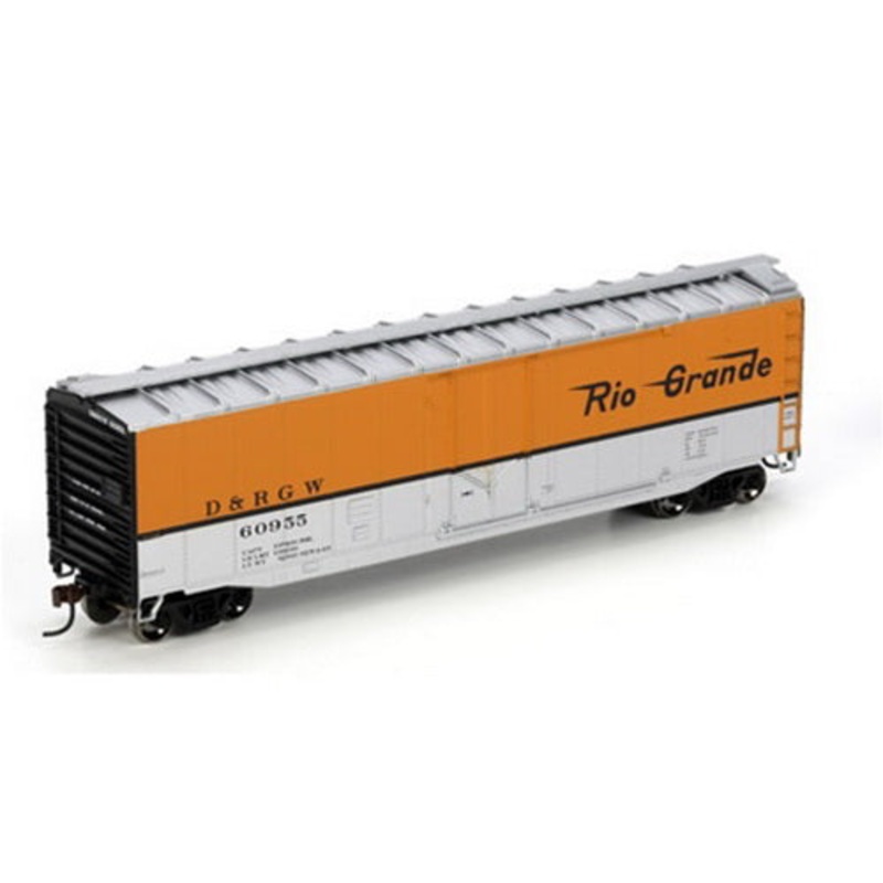 Athearn 71934 D&RGW 50′ SS Plug Door Boxcar #60955 NIB