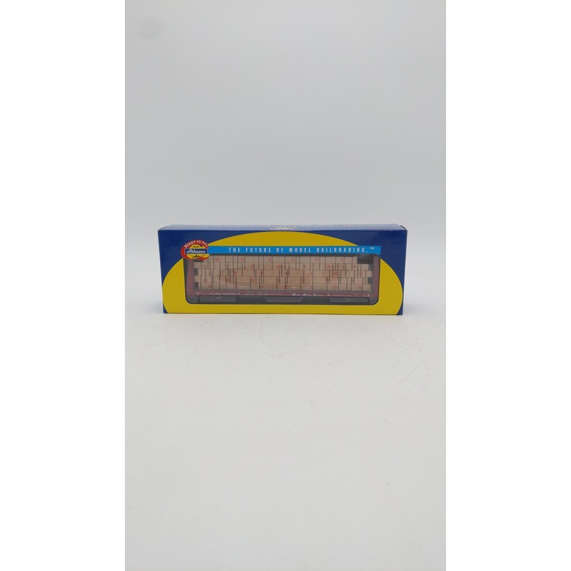 Athearn 92714 HO Scale Santa Fe 60′ Bulkhead Car #93583 NIB