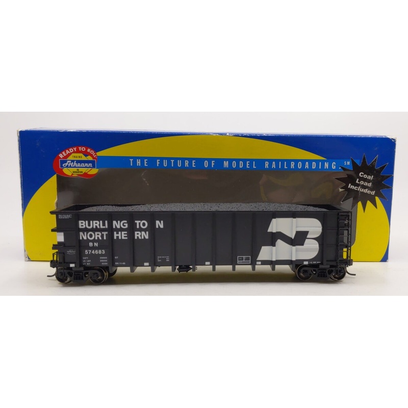 Athearn 95766 Burlington Northern Thrall High-Side Coal Gondola #574683 NIB
