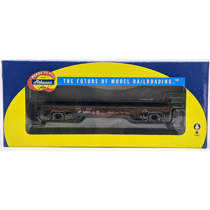 Athearn 96349 HO Scale Union Pacfic 40′ Flatcar #54113 NIB