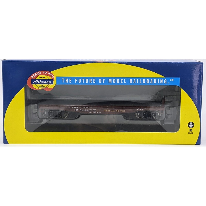 Athearn 96350 HO Scale Union Pacific RTR 40′ Flat Car #54144 NIB