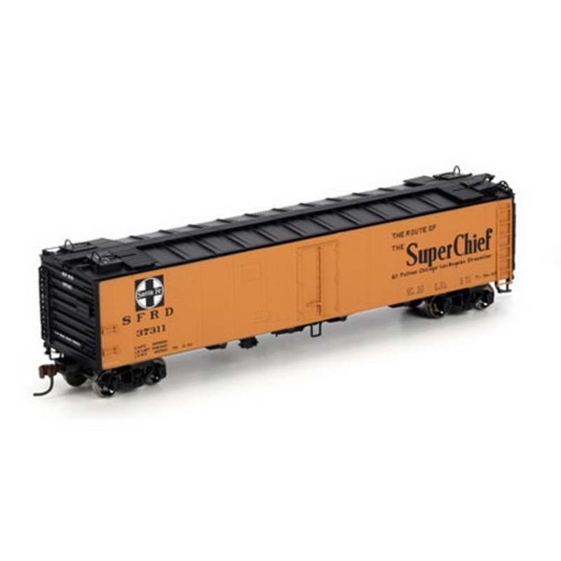 Athearn 97405 HO Santa Fe/Super Chief 50′ Ice Reefer #37311 NIB