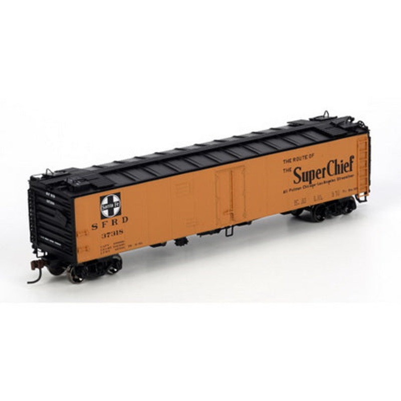 Athearn 97406 HO Santa Fe/Super Chief 50′ Ice Reefer #37318 NIB