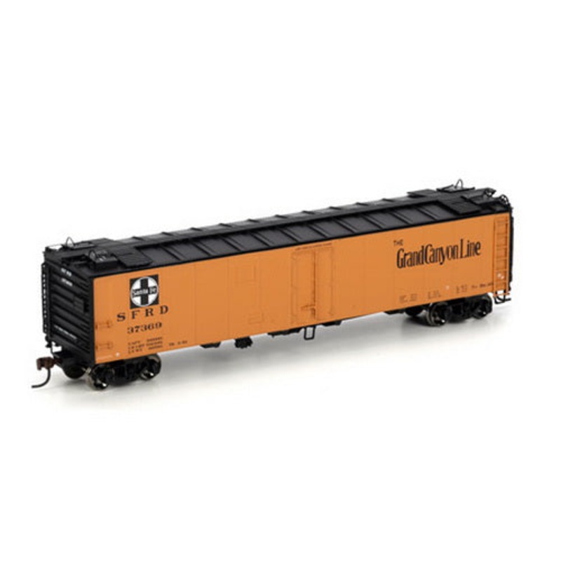 Athearn 97409 HO Santa Fe/Grand Canyon 50′ Ice Reefer #37369 NIB