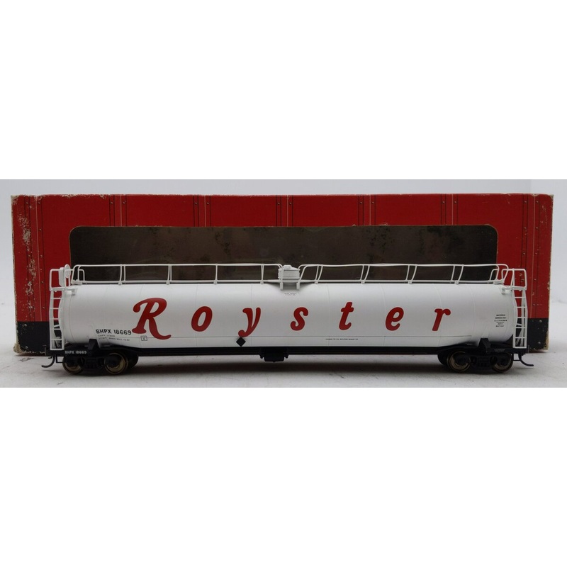 Atlas 1722-1 HO Royster SHPX ACF 33,000 Gal Tank Car #18669 EX/Box