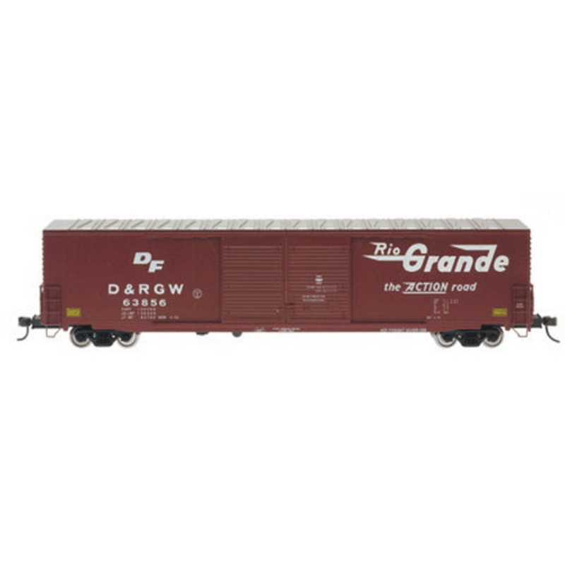 Atlas 20000679 D&RGW 60′ Double Door Auto Boxcar #63851 MT/Box