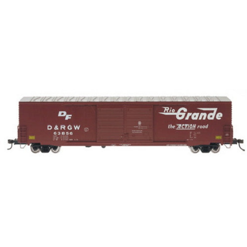 Atlas 20000680 D&RGW 60′ Double Door Auto Boxcar #63852 MT/Box