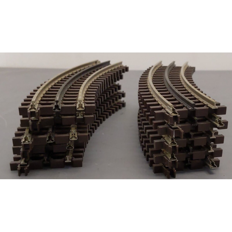 Atlas 6066 O Gauge 3-Rail 10 Curved Track [19] EX