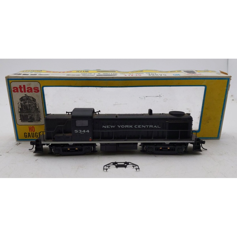 Atlas 7073 HO RS-3 Diesel Locomotive Custom New York Central: #5344 EX/Box
