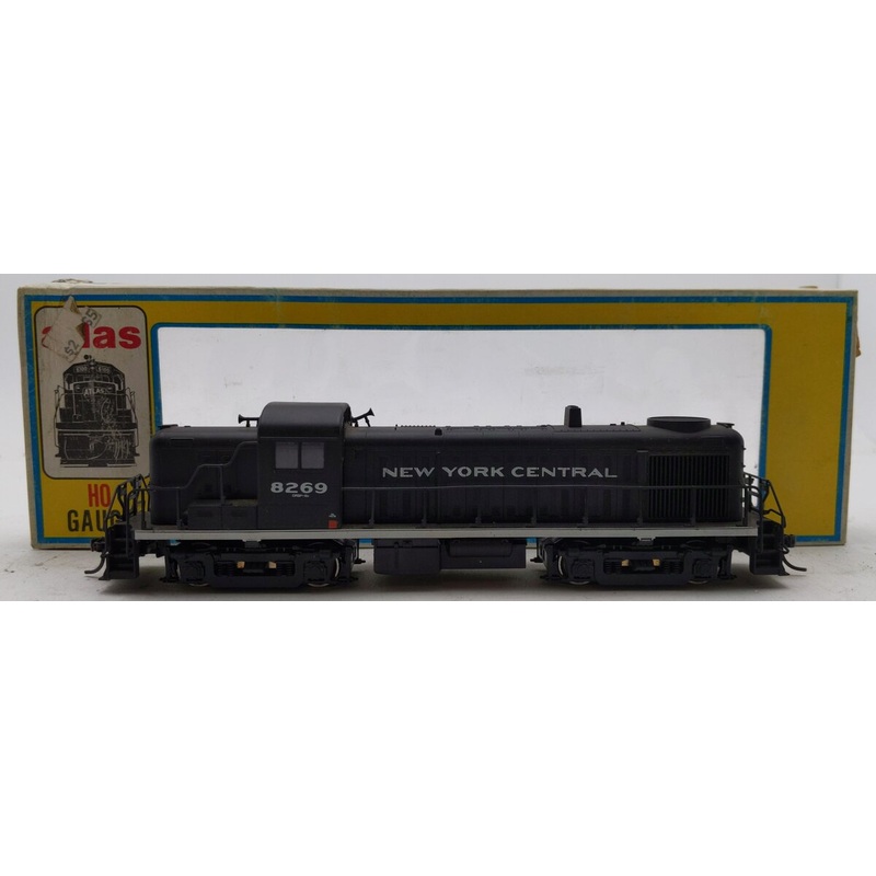 Atlas 7073 HO Scale Southern RS-3 Diesel Engine- New York Central Custom Painted EX/Box