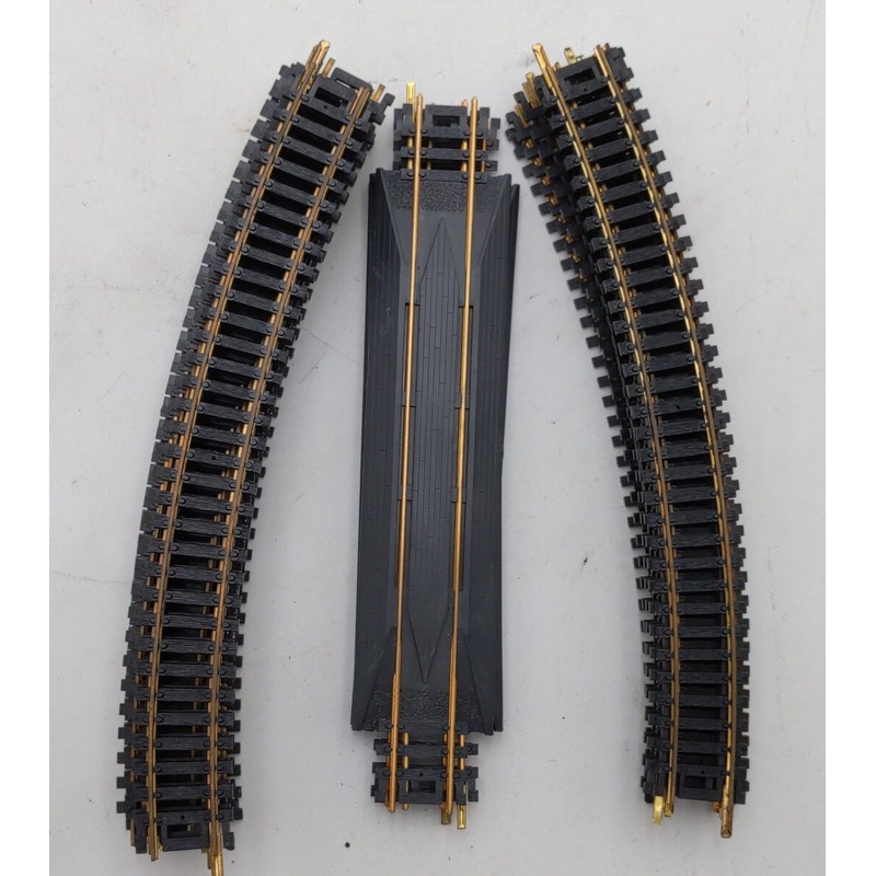Atlas HO Code 100 Assorted Track #0152/0844 18 Curve & Rerailer [25] EX