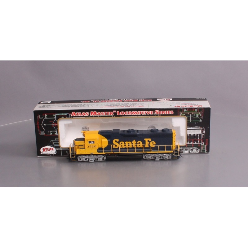 Atlas 8962 HO Scale Santa Fe GP-38 Diesel Locomotive #3520 w/DCC MT/Box