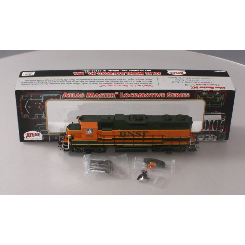 Atlas 8964 HO BNSF GP-38 Diesel Locomotive #2158 w/DCC Decoder MT/Box