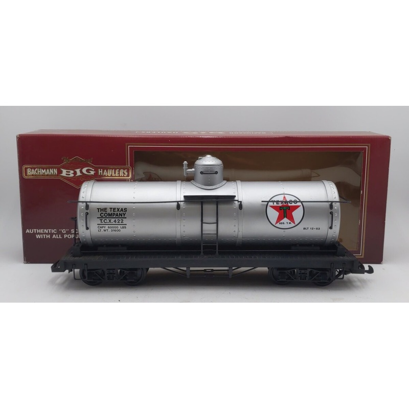 Bachmann 93432 G Scale Texaco Tank Car #422 EX/Box