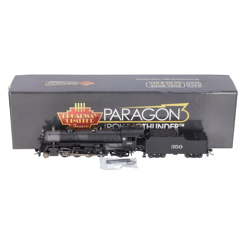 Broadway Limited 5578 HO Seaboard Airline 2-8-2 Lt Mikado with Sound & DCC #350 EX/Box